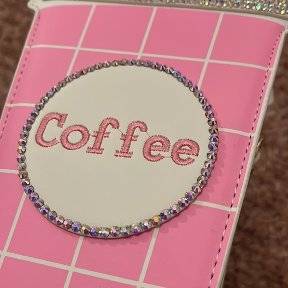 Pink KAWAII COFFEE PURSE - Picture 7 of 7